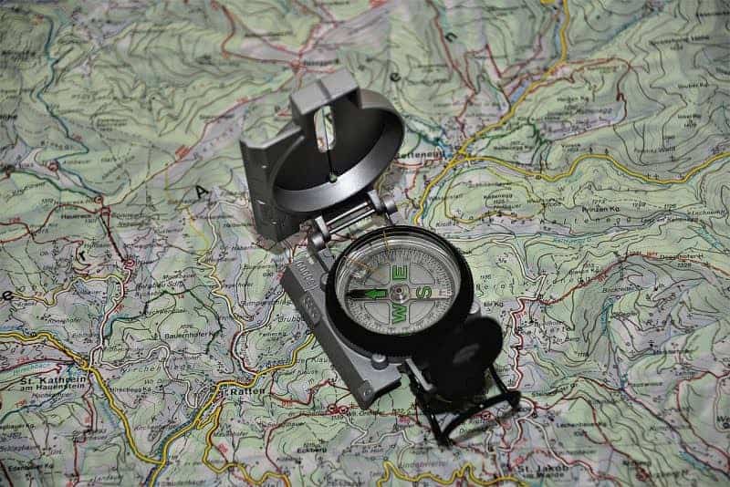 Finding North without a map or compass