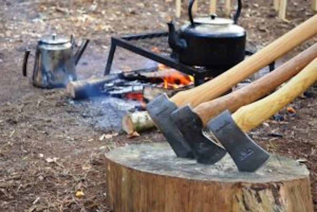 Looking after your axe bushcraft skills from Wildway Bushcraft