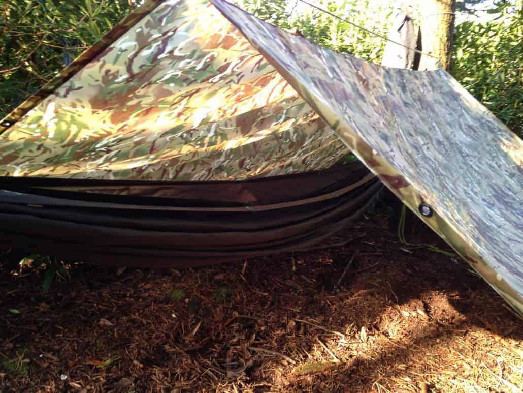 Tarp set-ups, how to set up a tarp from Wildway Bushcraft