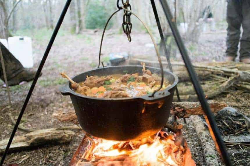 Bushcraft cooking in the UK with Wildway Bushcraft