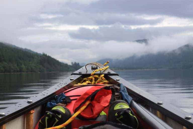 Canoe bushcraft Expedition – Great Glen Scotland