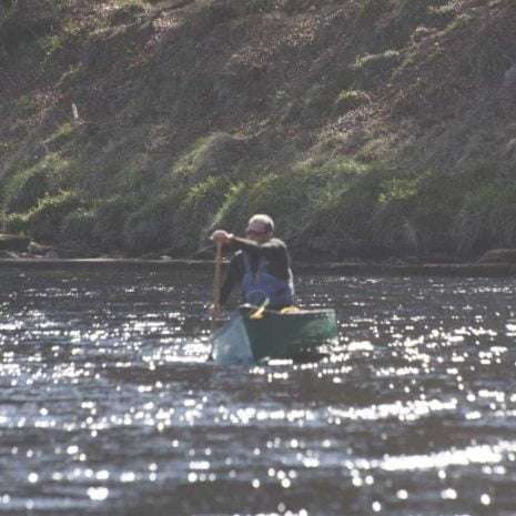 River Spey canoe