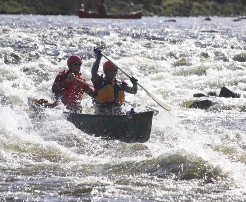 River Spey canoe trip