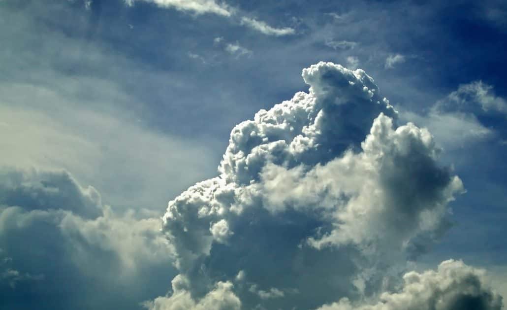 Predicting the weather Cumulonimbus clouds