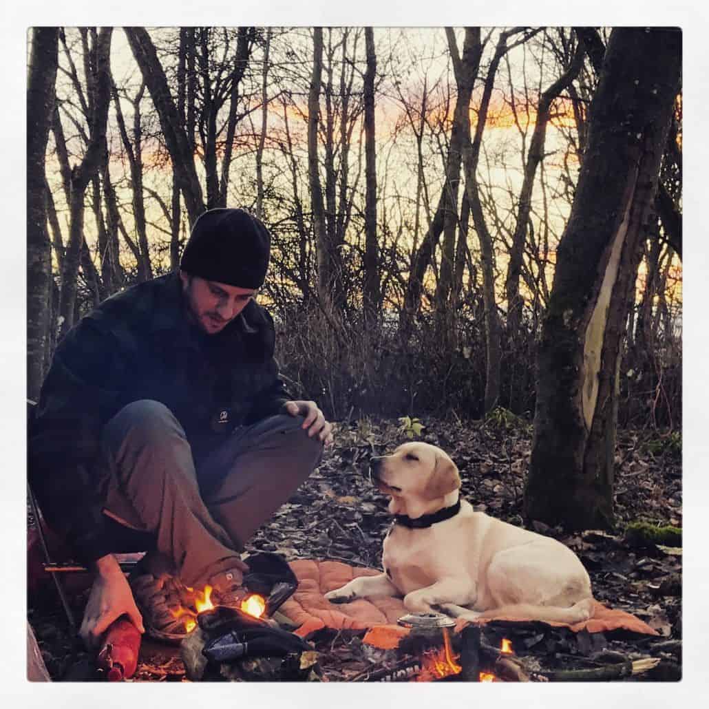 Learn to live in the woods on our intermediate bushcraft course