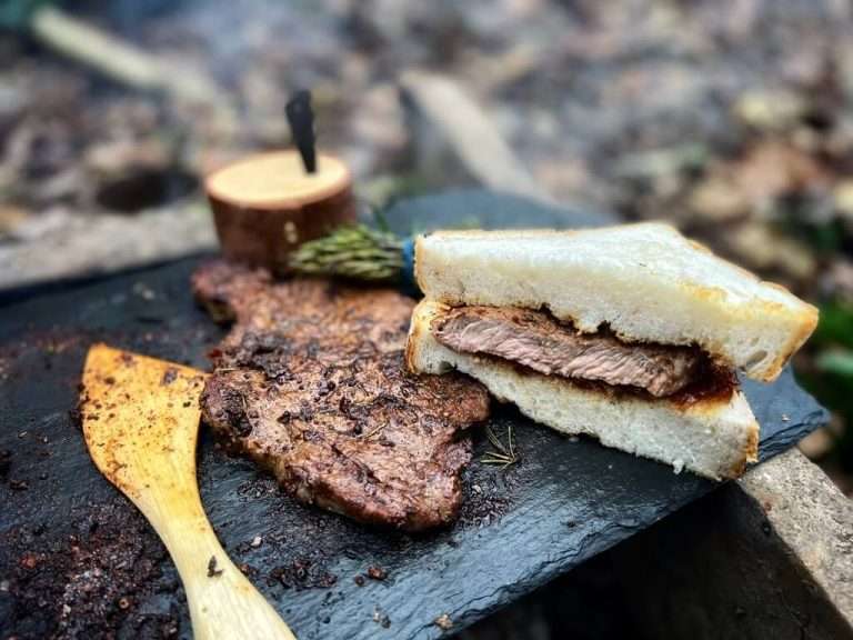 Steak on a Slate