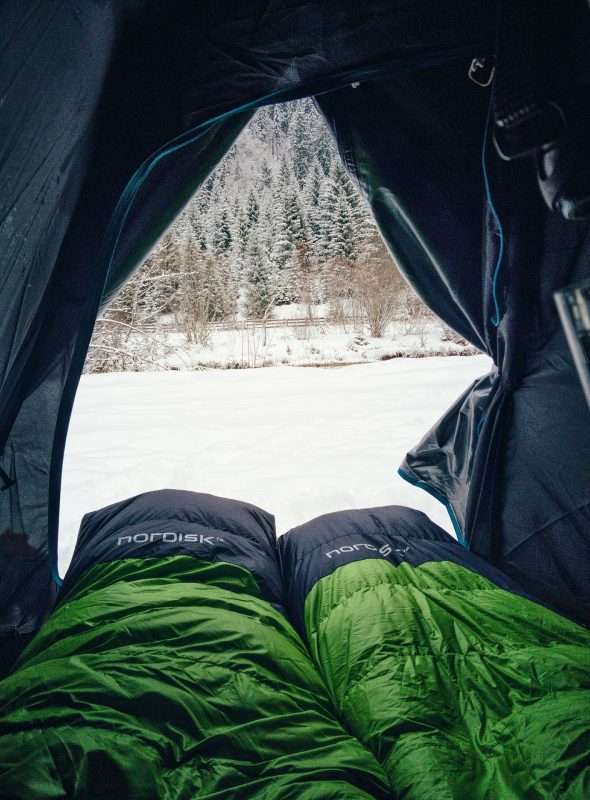 Sleeping bag camping